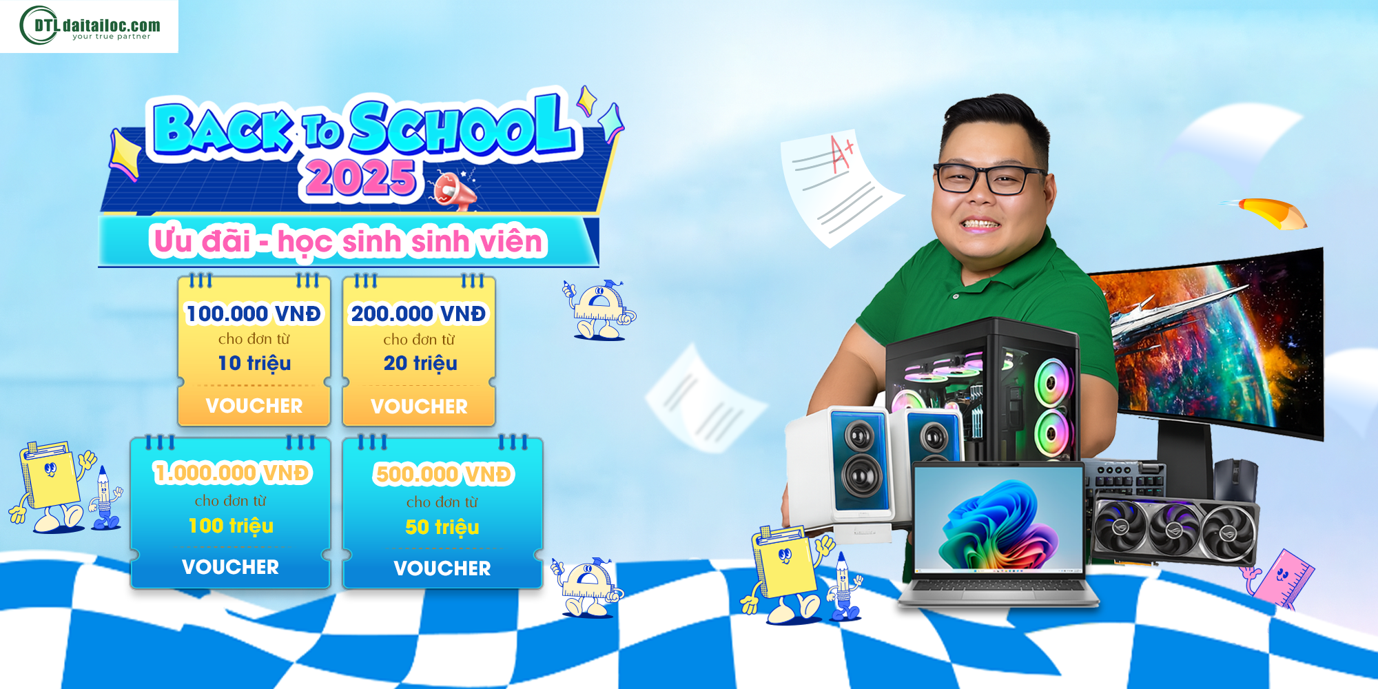 Chương trình khuyến mãi học sinh sinh viên